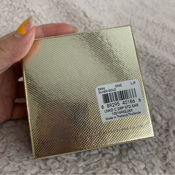 NIB Coach Double Gemstone Earings - Picture 5 of 5